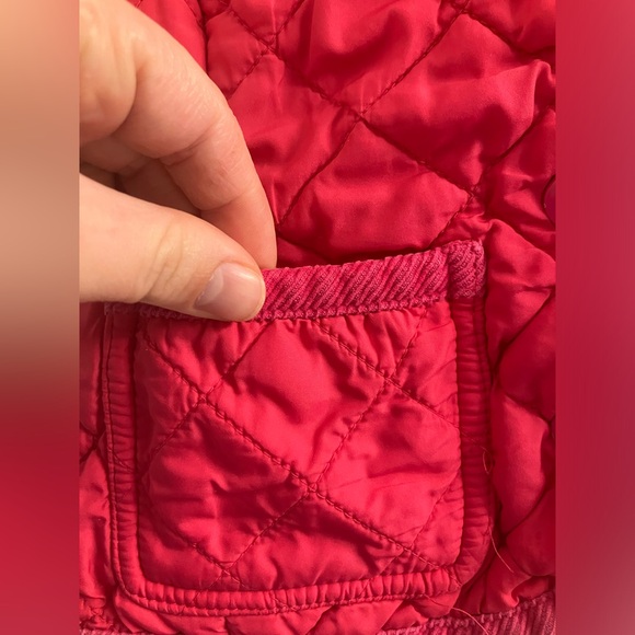 ❤️Quilted Pink Vest with Pockets, Snap Buttons, EUC - Picture 2 of 7